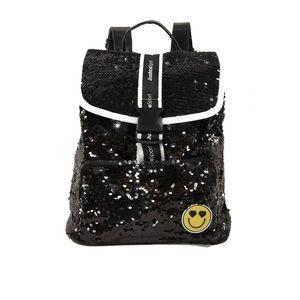 🆕Justice JusticeSport Black Sequin Mini BackPack